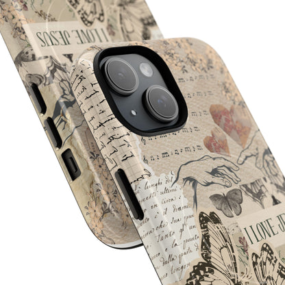 Magnetic Tough Phone Case — Vintage Paper Arts Faith-Based