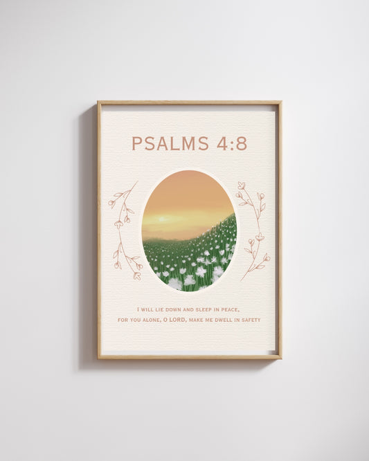 Psalms 4:8 | Lie in His Peace