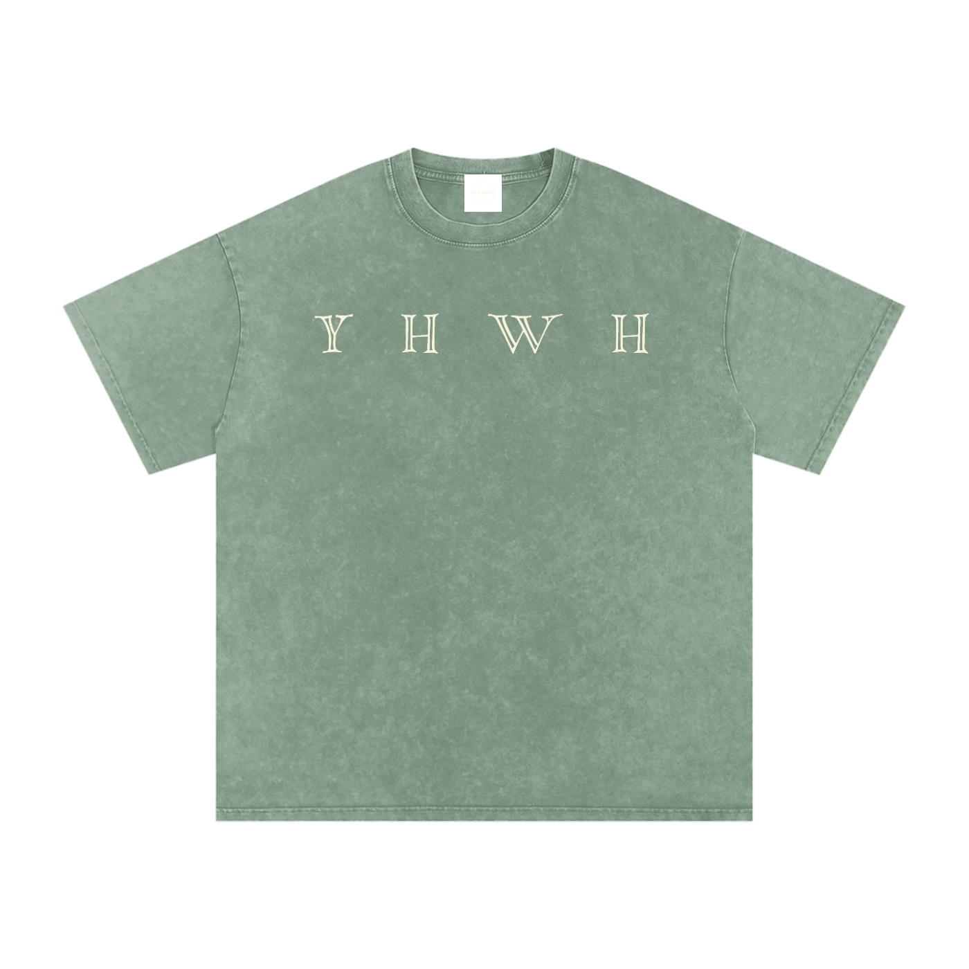 YWHW Tree Lungs | Snow Washed Oversized Cotton T-Shirt