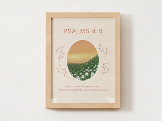Psalms 4:8 | Lie in His Peace