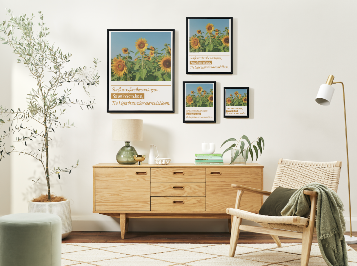 Where the Light Is (Printable Inspirational Words Wall Art)