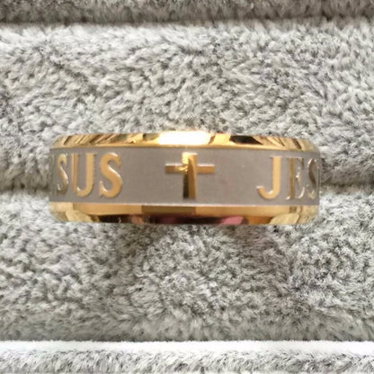 Jesus Cross Ring